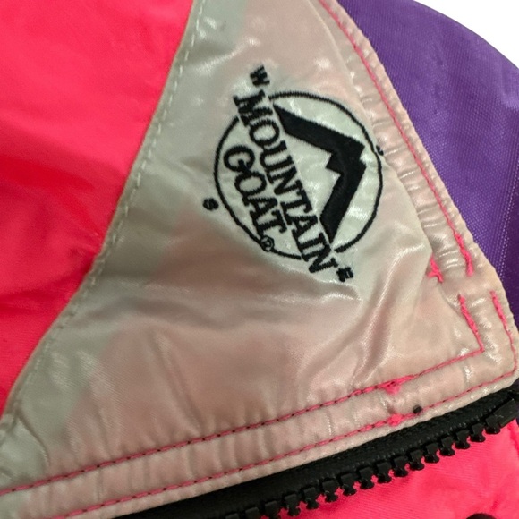 Vintage Mountain Goat color block 90’s ski jacket Y2K size M retro snow jacket - Picture 13 of 16